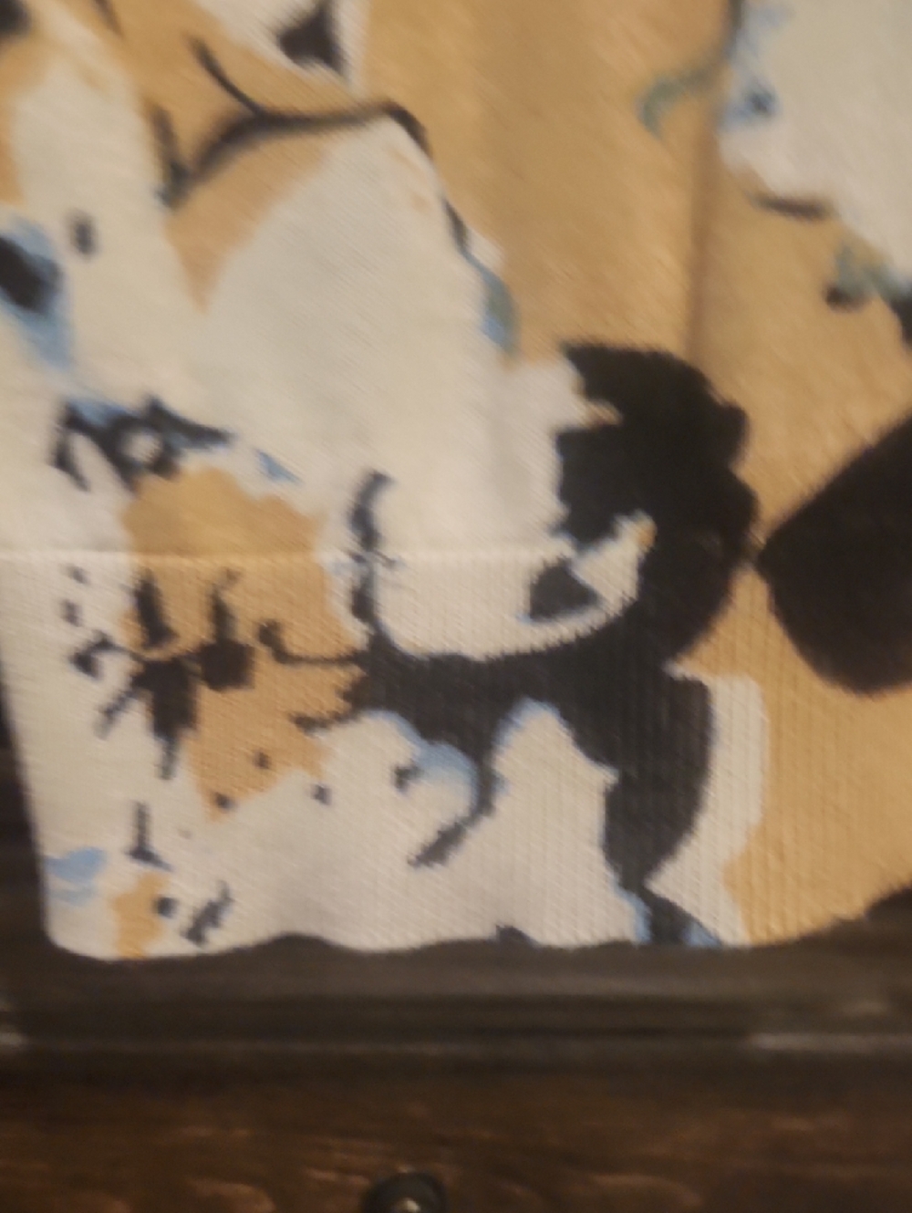 The Limited Mustard Floral V-Neck Long-Sleeve Sweater - Picture 5 of 8